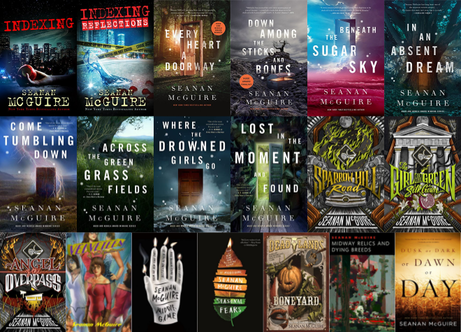 Indexing Series & more by Seanan McGuire ~ 21 MP3 AUDIOBOOK COLLECTION