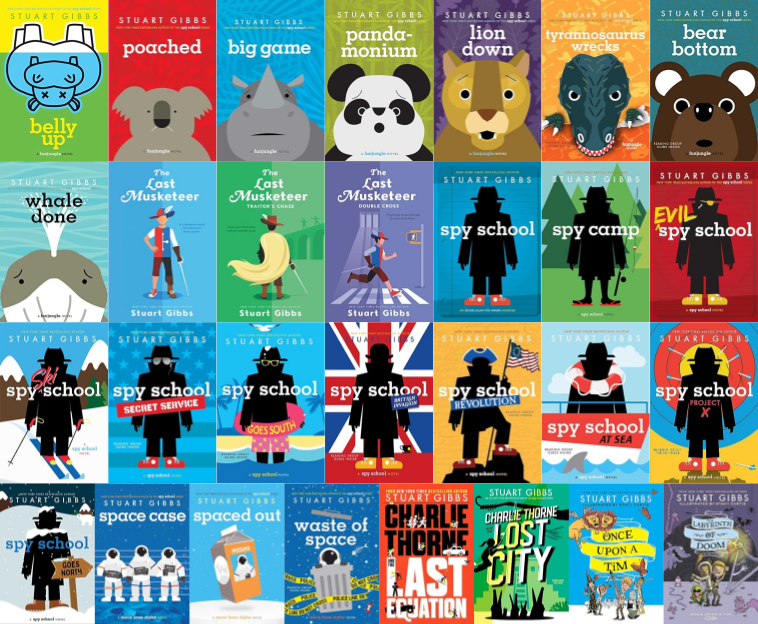 Fun Jungle Series & more by Stuart Gibbs ~ 29 MP3 AUDIOBOOK COLLECTION