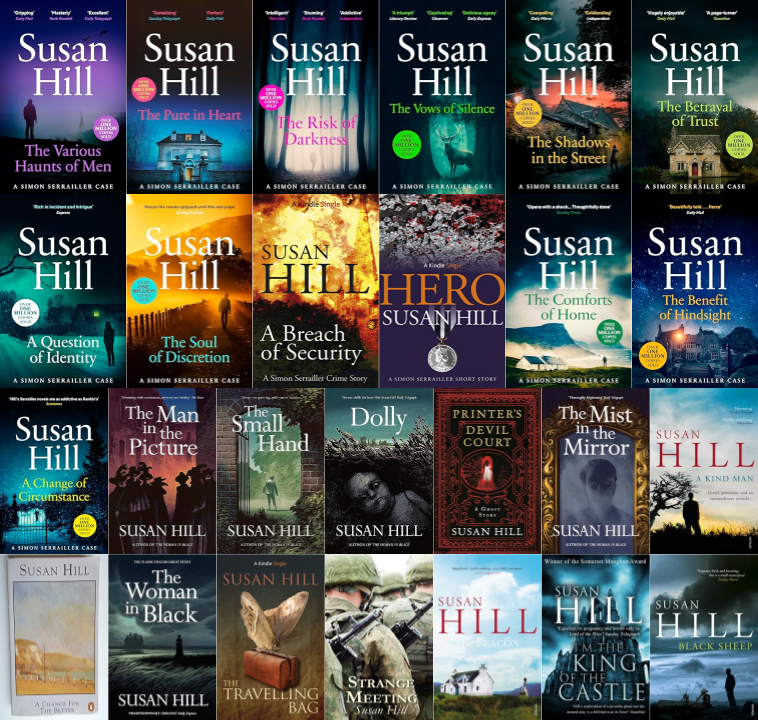 Simon Serrailler Series & more by Susan Hill ~ 26 MP3 AUDIOBOOK COLLECTION