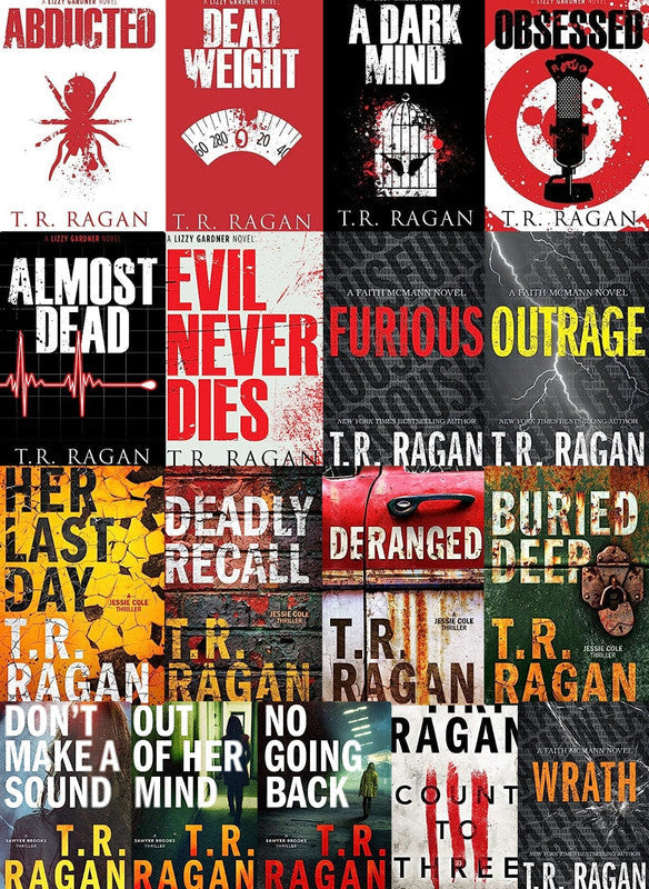 Lizzy Gardner Series & more by T.R. Ragan ~ 17 MP3 AUDIOBOOK COLLECTION