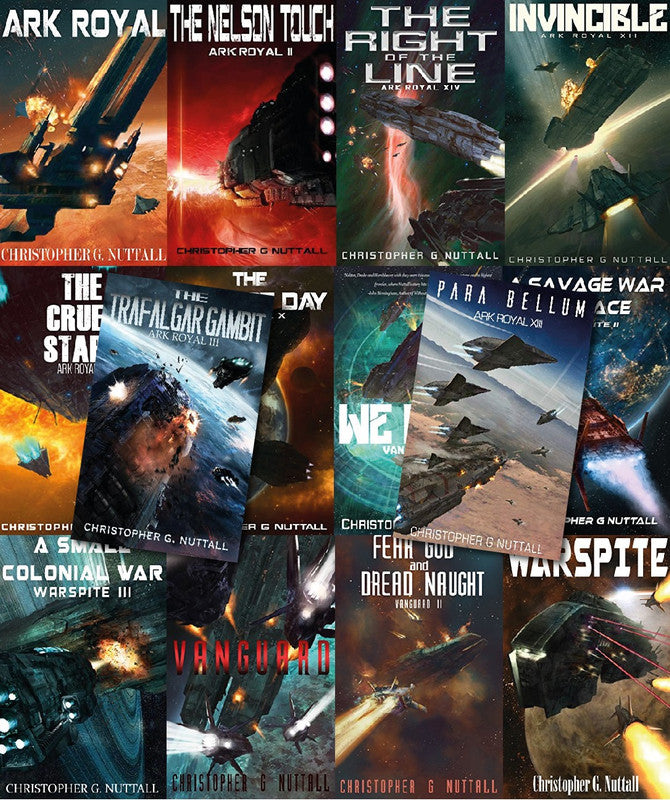The Ark Royal Series by Christopher G. Nuttall 14 MP3 AUDIOBOOK COLLECTION