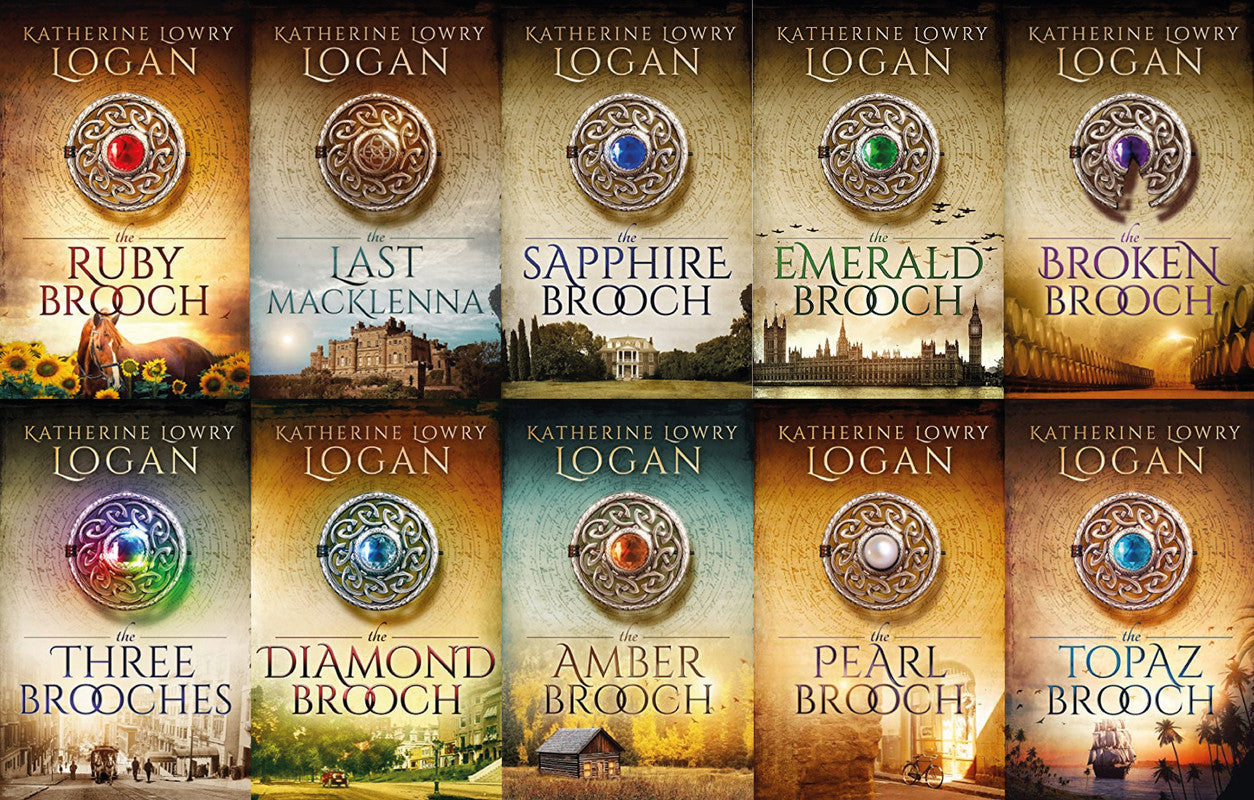The Celtic Brooch Series by Katherine Lowry Logan ~ 10 MP3 AUDIOBOOKS