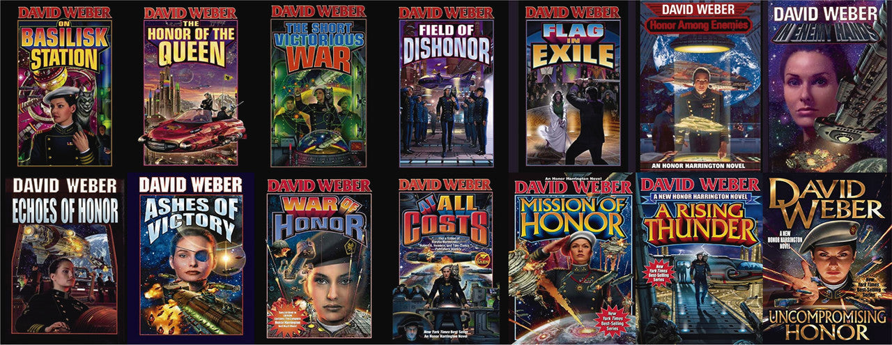 The Honor Harrington Series By David Weber 14 MP3 AUDIOBOOK COLLECTION