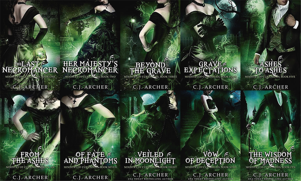 The Ministry of Curiosities by C.J. Archer 10 MP3 AUDIOBOOK COLLECTION