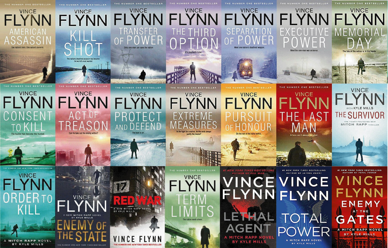 The Mitch Rapp Series by Vince Flynn ~ 21 MP3 AUDIOBOOK COLLECTION