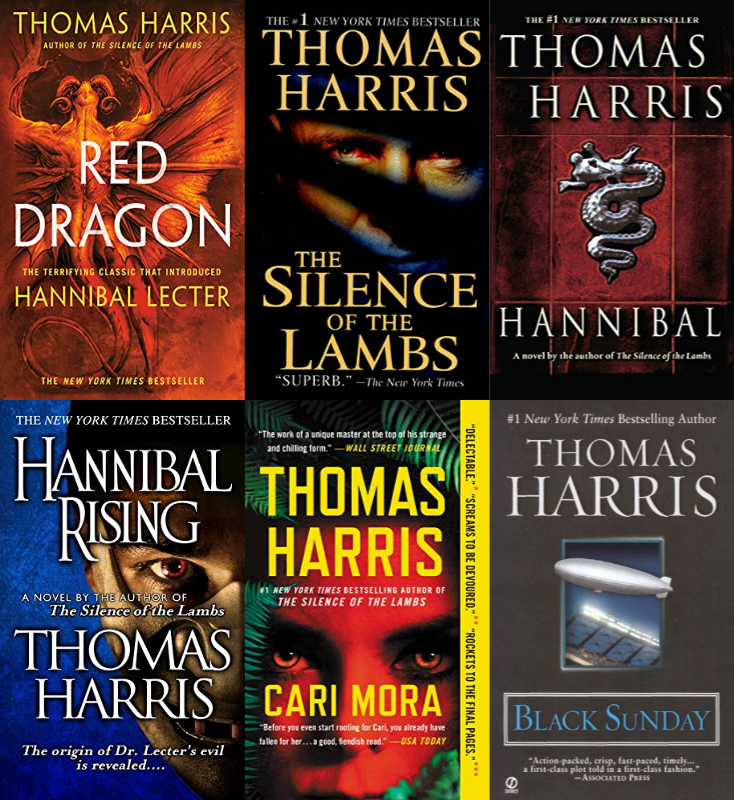 Hannibal Lecter Series & more by Thomas Harris ~ 6 MP3 AUDIOBOOK COLLECTION