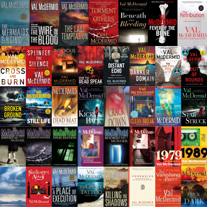 Tony Hill & Carol Jordan Series & more by Val McDermid ~ 42 MP3 AUDIOBOOK COLLECTION