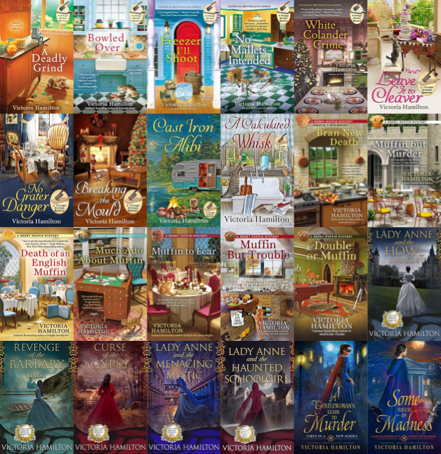Vintage Kitchen Mystery Series & more by Victoria Hamilton ~ 24 MP3 AUDIOBOOK COLLECTION