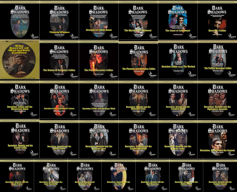 Dark Shadows Series by W.E.D. Ross ~ 32 MP3 AUDIOBOOK COLLECTION