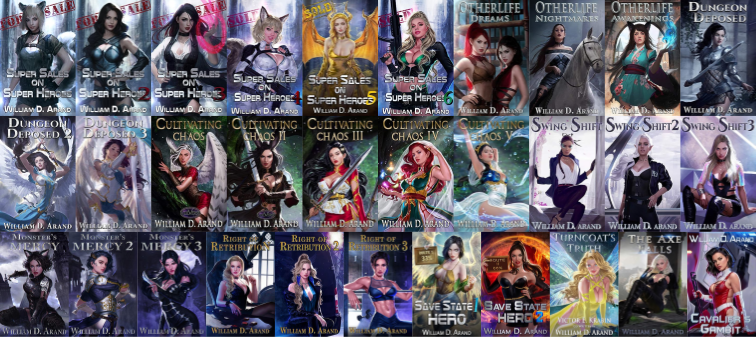 Super Sales on Super Heroes Series & more by William D. Arand ~ 31 MP3 AUDIOBOOK COLLECTION
