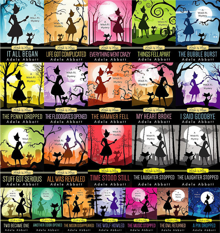 The Witch P.I. Mystery by Adele Abbott ~ 22 MP3 AUDIOBOOK COLLECTION
