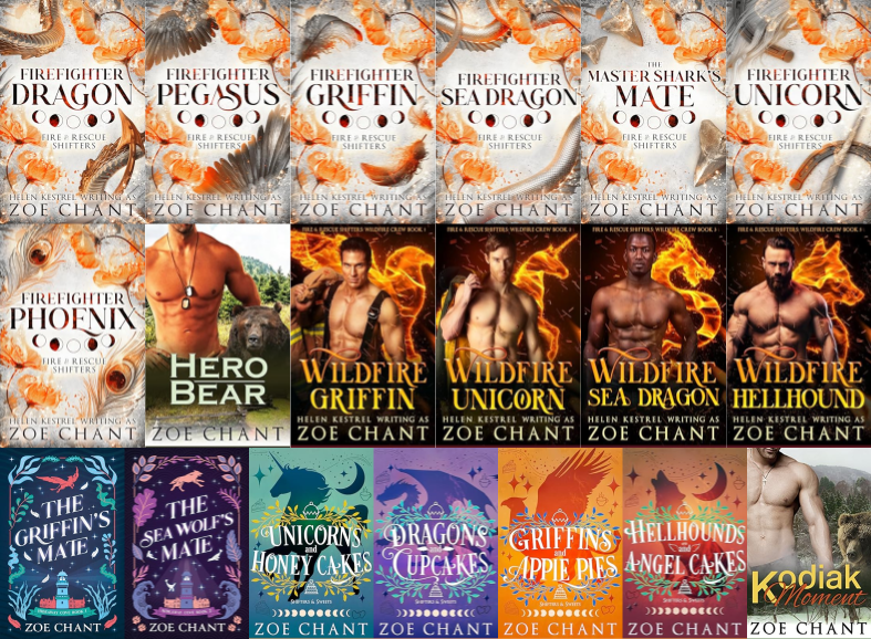 Fire & Rescue Shifters Series & more by Zoe Chant ~ 19 MP3 AUDIOBOOK COLLECTION