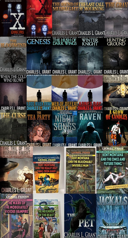 X-Files Series & more by Charles L. Grant ~ 28 AUDIOBOOK COLLECTION
