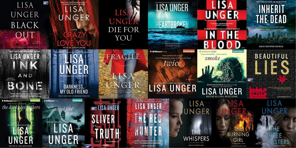 The Lisa Unger Collection UNABRIDGED ~ 19 MP3 AUDIOBOOK COLLECTION