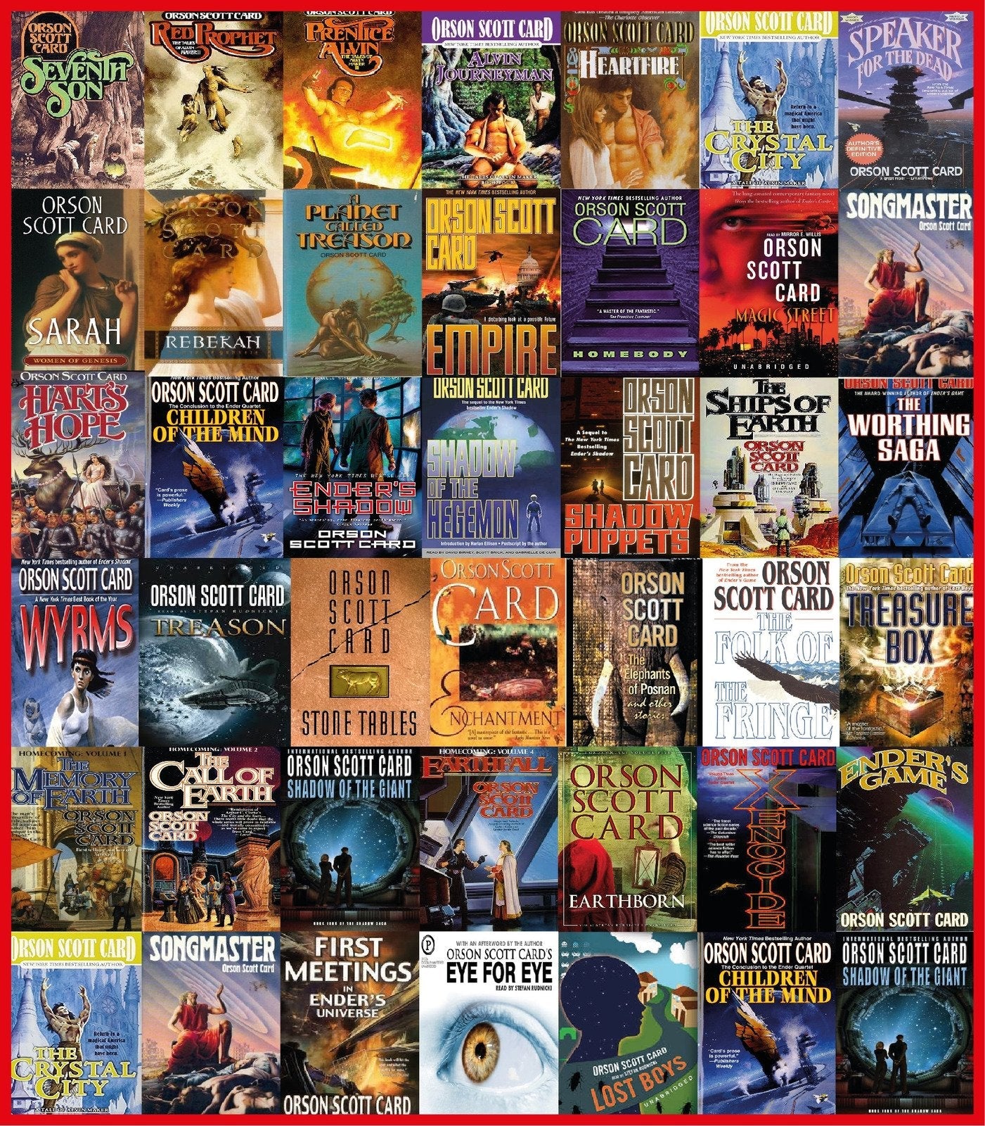 The Orson Scott Collection ~ 38 MP3 AUDIOBOOKS