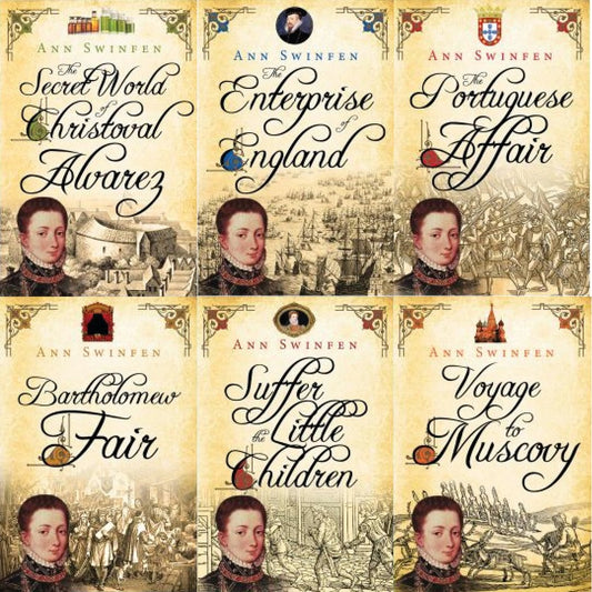 The Chronicles of Christoval Alvarez  by Ann Swinfen ~ 7 MP3 AUDIOBOOK COLLECTION
