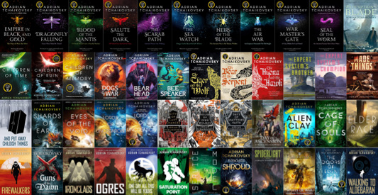 Shadows of the Apt Series & more by Adrian Tchaikovsky ~ 47 MP3 AUDIOBOOK COLLECTION