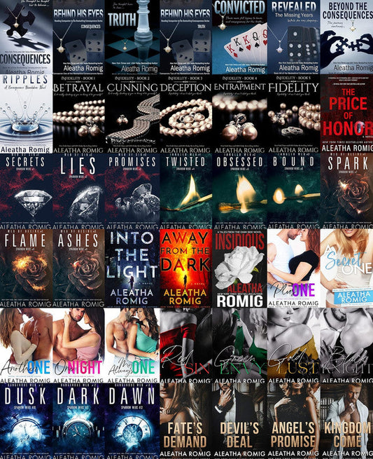 Infidelity Series & more by Aleatha Romig ~ 42 MP3 AUDIOBOOK COLLECTION