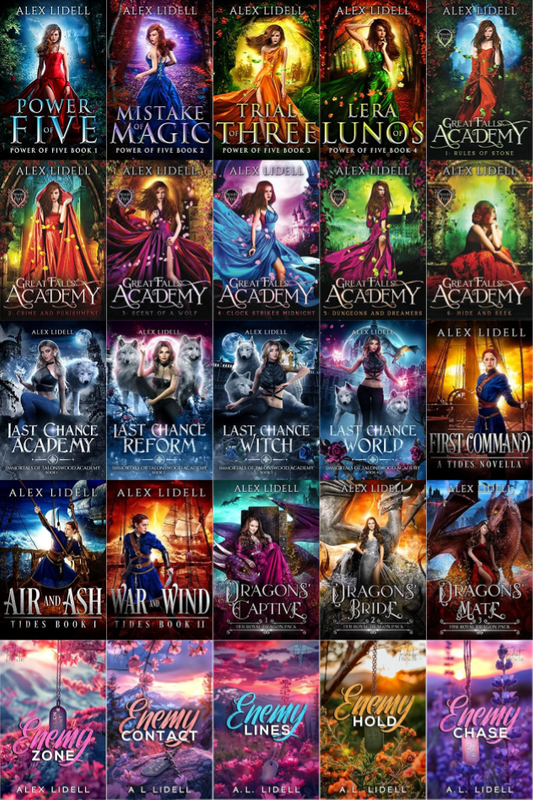 Power of Five Series & more by Alex Lidell ~ 26 MP3 AUDIOBOOK COLLECTION