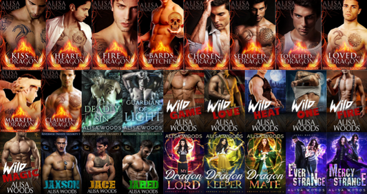 Fallen Immortals Series & more by Alisa Woods ~ 26 MP3 AUDIOBOOK COLLECTION