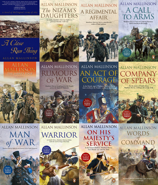 Hervey Series by Allan Mallinson ~ 12 MP3 AUDIOBOOK COLLECTION