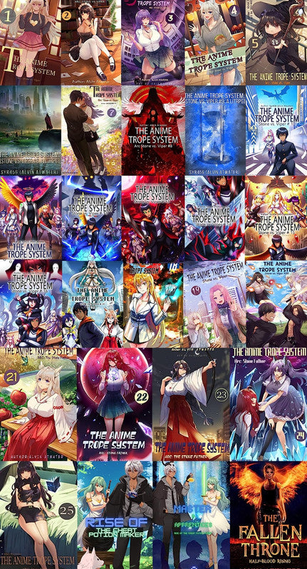 The Anime Trope System Series & more by Alvin Atwater ~ 28 AUDIOBOOK COLLECTION