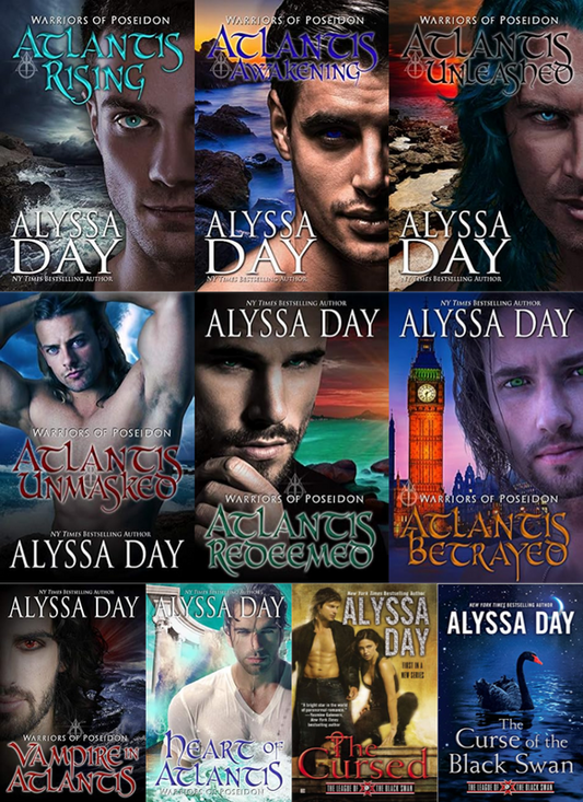 Warriors of Poseidon & more by Alyssa Day ~ 10 MP3 AUDIOBOOK COLLECTION