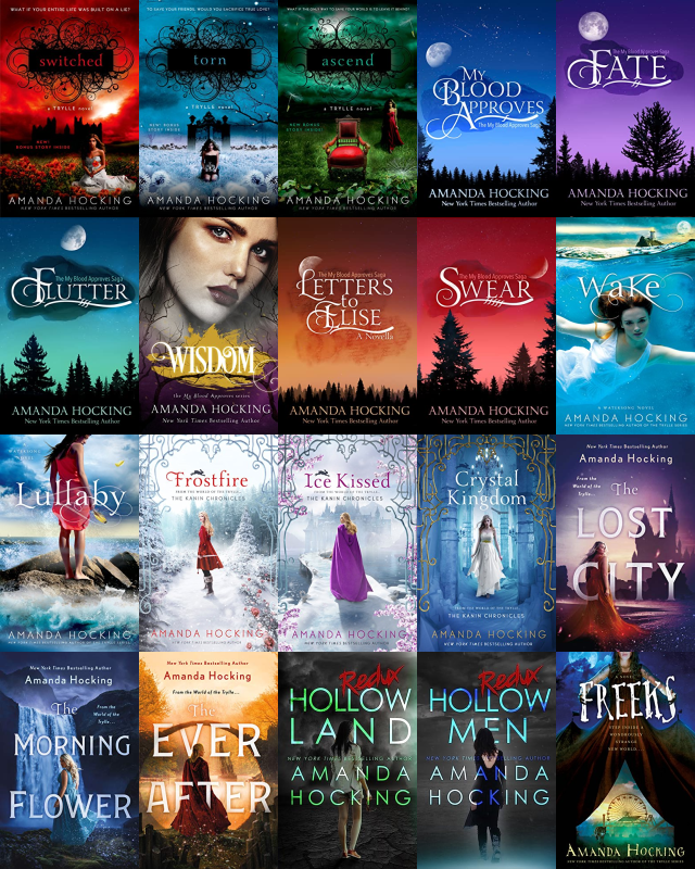 Trylle Series & more by Amanda Hocking ~ 20 MP3 AUDIOBOOK COLLECTION
