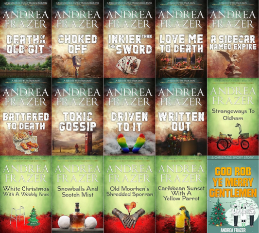 The Falconer Files Series & more by Andrea Frazer ~ 15 MP3 AUDIOBOOK COLLECTION