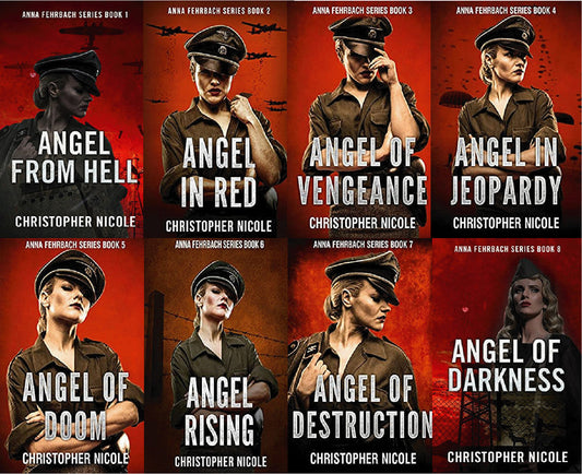 The Angel Series by Christopher Nicole ~ 8 MP3 AUDIOBOOK COLLECTION