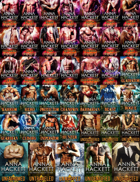 Hell Squad Series & more by Anna Hackett ~ 40 MP3 AUDIOBOOK COLLECTION