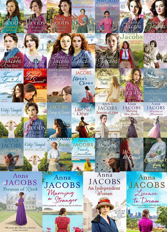 Birch End Series & more by Anna Jacobs  ~ 39 AUDIOBOOK COLLECTION