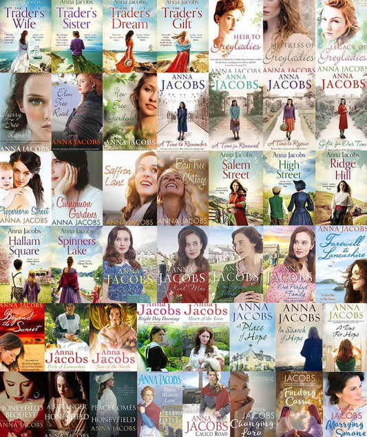 The Traders Series & more by Anna Jacobs  ~ 44 AUDIOBOOK COLLECTION