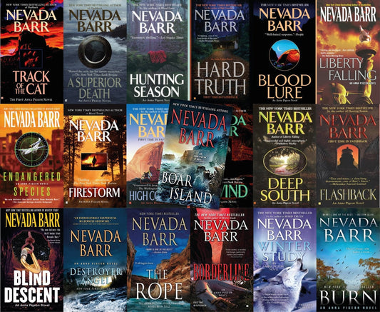 The Anna Pigeon Series by Nevada Barr 19 AUDIOBOOK COLLECTION