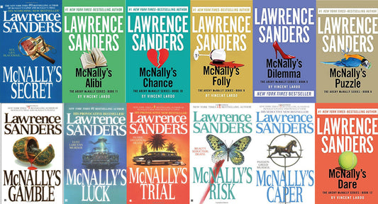 The Archy McNally by Lawrence Sanders ~ 12 MP3 AUDIOBOOK COLLECTION