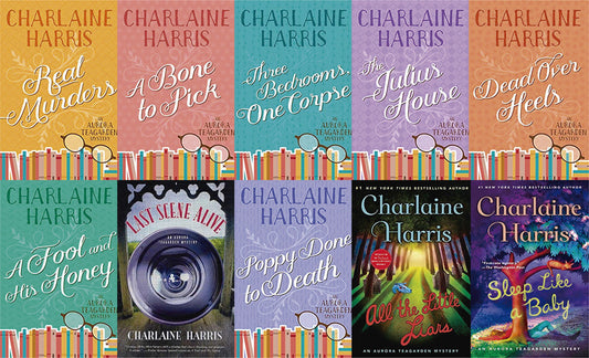 The Aurora Teagarden Series by Charlaine Harris 10 MP3 AUDIOBOOK COLLECTION