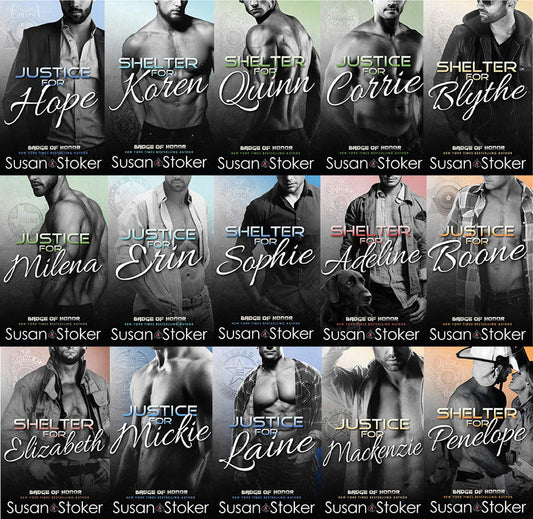The Badge of Honor: Texas Heroes Series by Susan Stoker 15 MP3 AUDIOBOOK COLLECTION