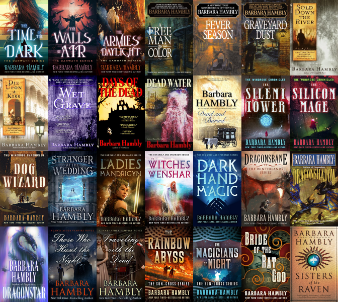 Darwath Series & more by Barbara Hambly ~ 38 MP3 AUDIOBOOK COLLECTION