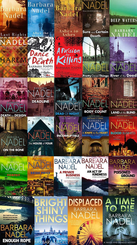 Francis Hancock Series & more by Barbara Nadel ~ 29 MP3 AUDIOBOOK COLLECTION