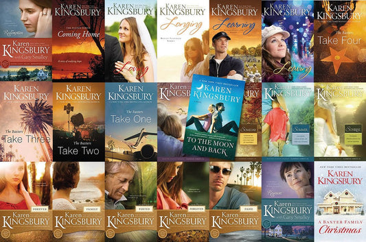 The Baxter Family Series by Karen Kingsbury 22 MP3 AUDIOBOOK COLLECTION