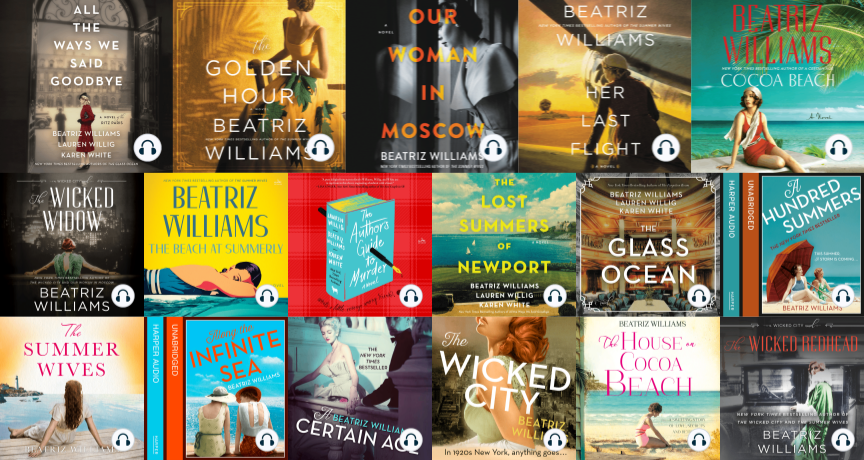 The Wicked City Series & more by Beatriz Williams ~ 17 MP3 AUDIOBOOK COLLECTION