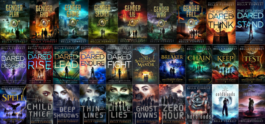 The Gender Game Series & more by Bella Forrest ~ 29 MP3 AUDIOBOOK COLLECTION