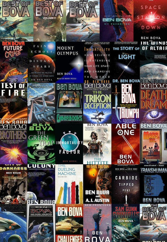 Ben Bova ~ 35 MP3 AUDIOBOOK COLLECTION