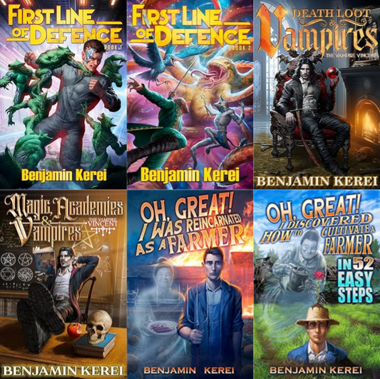 First Line of Defense Series & more by Benjamin Kerei ~ 6 MP3 AUDIOBOOK COLLECTION
