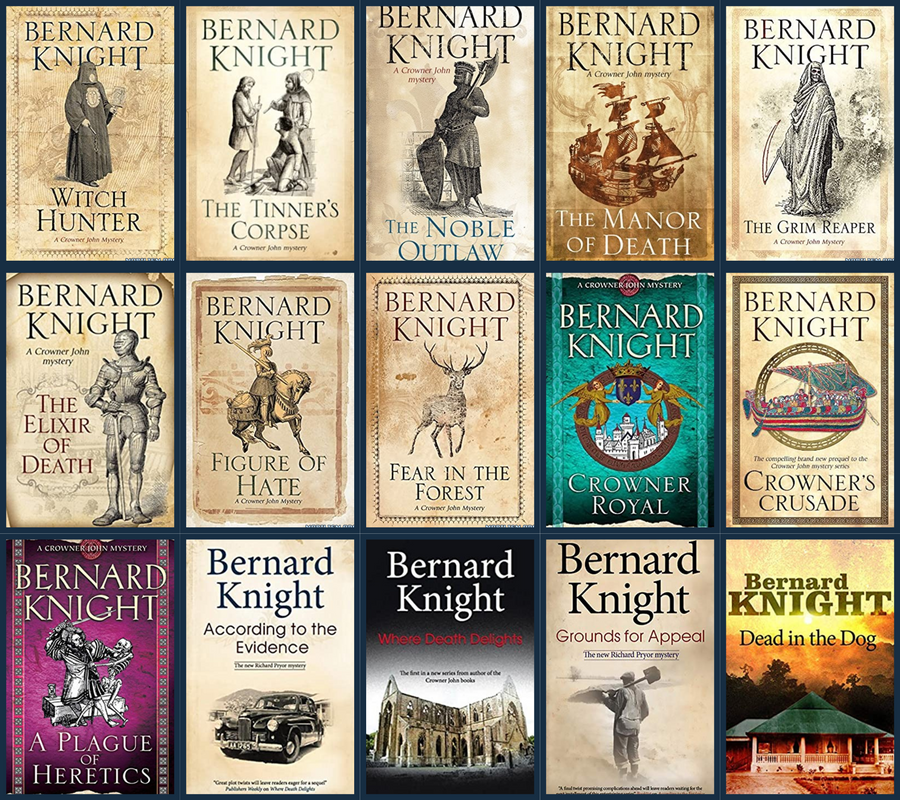 Bernard Knight ~ 15 MP3 AUDIOBOOK COLLECTION