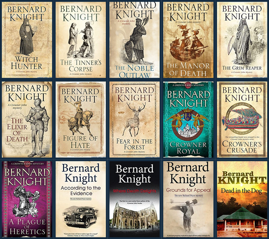 Bernard Knight ~ 15 MP3 AUDIOBOOK COLLECTION