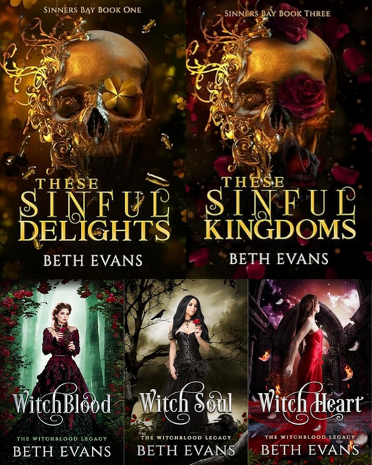 Sinner's Bay Series & more by Beth Evans ~ 6 MP3 AUDIOBOOK COLLECTION