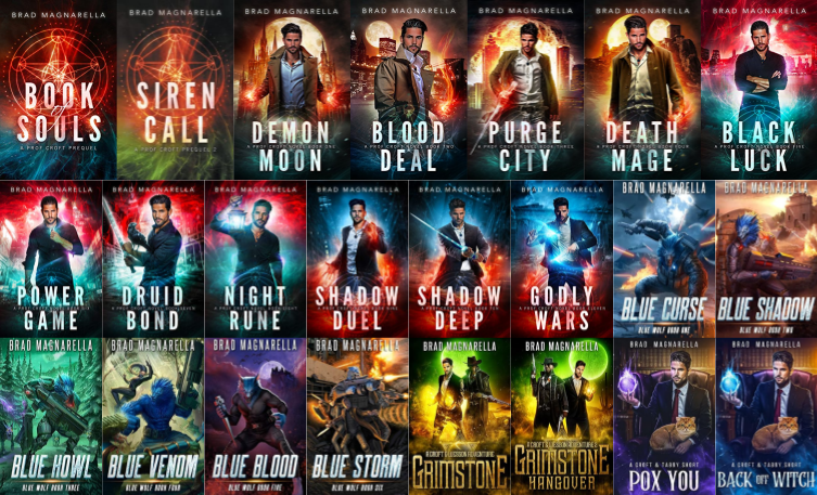 Prof Croft Series & more by Brad Magnarella ~ 23 MP3 AUDIOBOOK COLLECTION