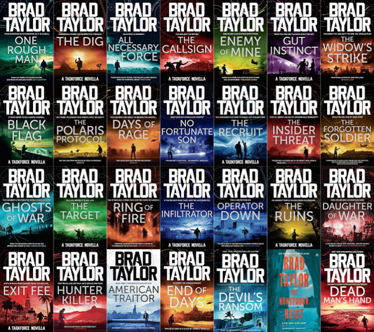 Pike Logan Series by Brad Taylor ~ 28 MP3 AUDIOBOOK COLLECTION