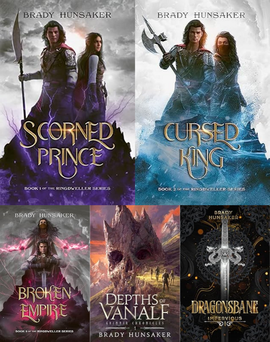 Ringdweller Trilogy Series & more by Brady Hunsaker ~ 5 MP3 AUDIOBOOK COLLECTION